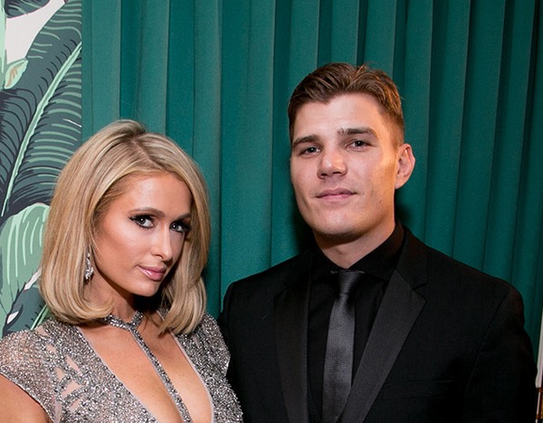 Paris Hilton & Chris Zylka from Oscars 2018: Party Pics | E! News